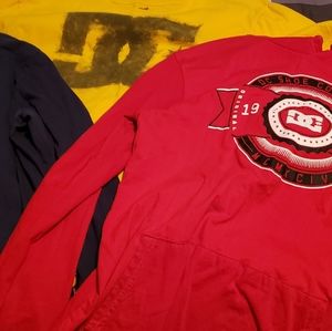3 DC shirts